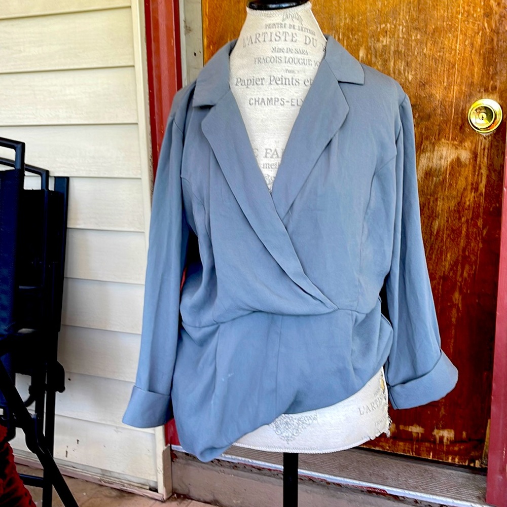 Gray romper